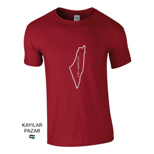 Men's Red Palestine T-Shirt Palestine