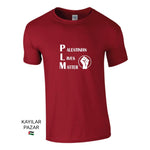 Men's Red Palestine T-Shirt Palestinian Lives Matter