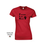 Women's Red Palestine T-Shirt Palestinian Lives Matter