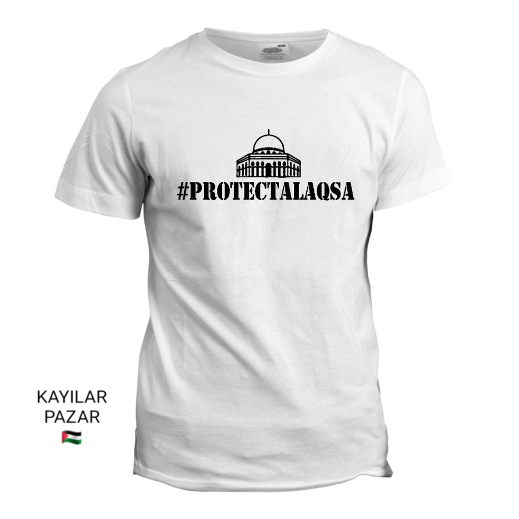 Men's Palestine T-Shirt Protect Al Aqsa